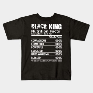 Black King Nutrition Kids T-Shirt